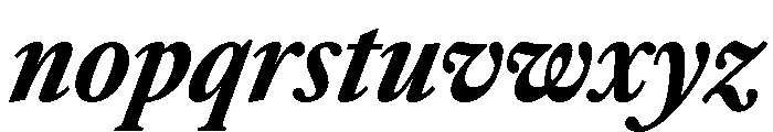 Atacama CondExtBdIta 2ffe0ae4 Font LOWERCASE