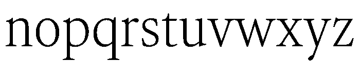 Atacama CondExtLt 54bbf258 Font LOWERCASE