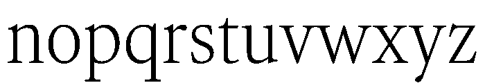 Atacama CondExtLt Adda5234 Font LOWERCASE