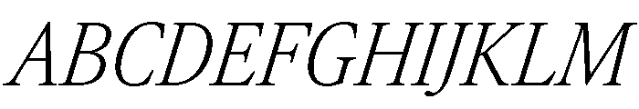 Atacama CondExtLtIta 0ea5ec52 Font UPPERCASE
