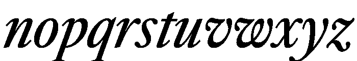Atacama CondMedIta 0a745c87 Font LOWERCASE