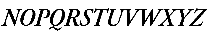 Atacama CondSemBdIta Cc2aacc3 Font UPPERCASE