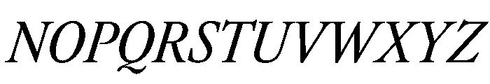Atacama CondensedItalic 7efdf747 Font UPPERCASE
