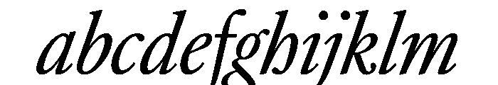 Atacama CondensedItalic 7efdf747 FONT