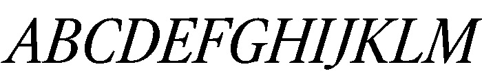 Atacama CondensedItalic D58b3079 Font UPPERCASE