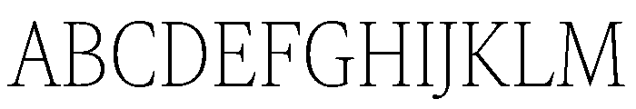 Atacama CondensedThin Bc8833c6 Font UPPERCASE