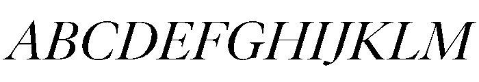 Atacama ContrastItalic 90d9e14f Font UPPERCASE