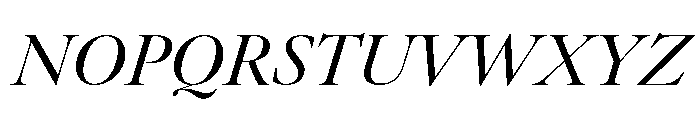 Atacama ContrastItalic A111ccff Font UPPERCASE