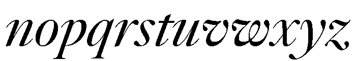 Atacama ContrastItalic A111ccff Font LOWERCASE