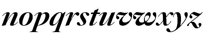Atacama ExBdContrastIt 0f65e484 Font LOWERCASE
