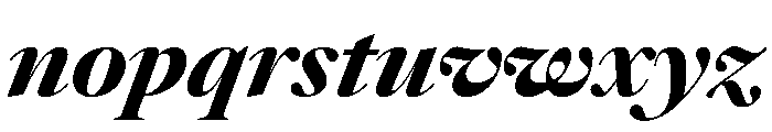 Atacama ExBlkContrastIt 30a6c1ff Font LOWERCASE