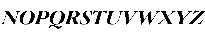 Atacama ExBlkContrastIt Dea43f87 Font UPPERCASE
