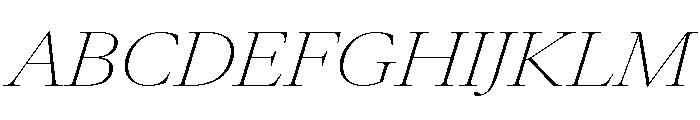 Atacama ExThContrastIt 32cbb867 Font UPPERCASE