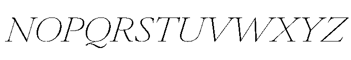 Atacama ExThContrastIt 8a486a95 Font UPPERCASE