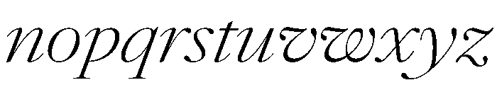 Atacama ExpExLtContrastI 57d9595a Font LOWERCASE
