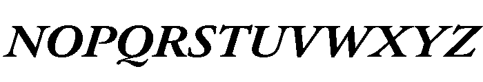 Atacama ExpExtBdIta 22d9a06f Font UPPERCASE