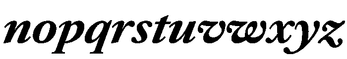 Atacama ExpExtBdIta 48887dd2 Font LOWERCASE