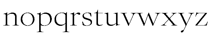Atacama ExpExtLtContrast A763f5f8 Font LOWERCASE