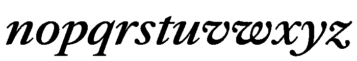 Atacama ExpSemBdIta 4a799a52 Font LOWERCASE