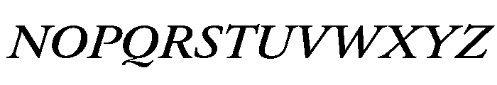 Atacama ExpSemBdIta 7793e51f Font UPPERCASE