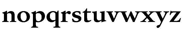 Atacama ExpandedBold D4683002 Font LOWERCASE