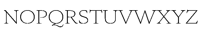 Atacama ExpandedThin 35610680 Font UPPERCASE