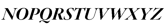 Atacama ExtBdContrastIta D13b16ce Font UPPERCASE