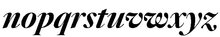 Atacama ExtBdContrastIta D13b16ce Font LOWERCASE