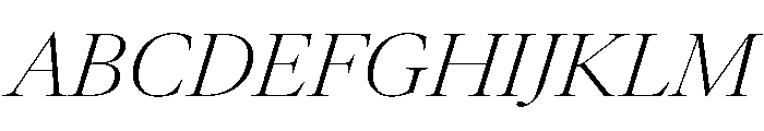 Atacama ExtLtContrastIta A9f49924 Font UPPERCASE