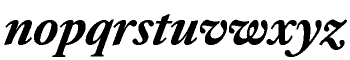 Atacama ExtraBoldItalic 27e2db24 Font LOWERCASE