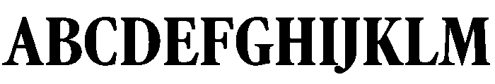 Atacama ExtraCondBlack E557083b Font UPPERCASE