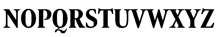 Atacama ExtraCondBlack E557083b Font UPPERCASE