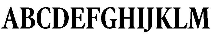 Atacama ExtraCondBold 8378fb70 Font UPPERCASE