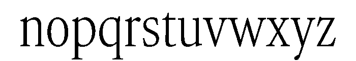 Atacama ExtraCondExtLt E6cfd586 Font LOWERCASE