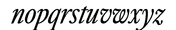 Atacama ExtraCondIta 0c8cf75e Font LOWERCASE