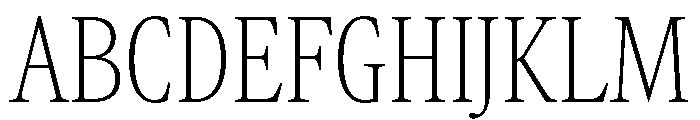 Atacama ExtraCondThin 8f9e3c91 Font UPPERCASE