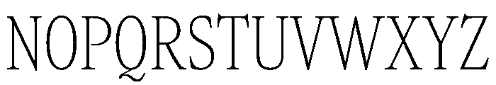 Atacama ExtraCondThin Bcc30bd9 Font UPPERCASE