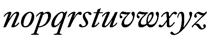 Atacama Italic 1ca854e6 Font LOWERCASE