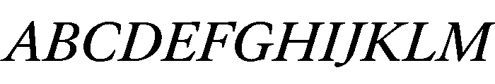 Atacama MediumItalic E672c4ae Font UPPERCASE
