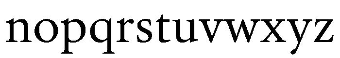 Atacama Regular 4709f096 Font LOWERCASE