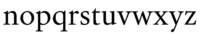Atacama Regular Font LOWERCASE