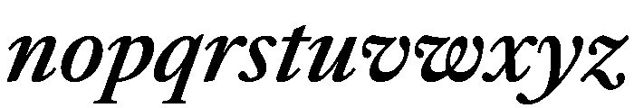 Atacama SemiBoldItalic 7a48a13e Font LOWERCASE