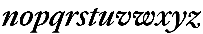 Atacama SemiBoldItalic 8aa52376 Font LOWERCASE