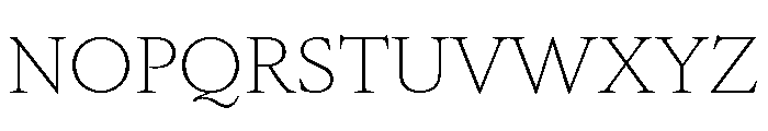 Atacama Thin 4c325038 Font UPPERCASE