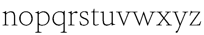 Atacama Thin 4e9b33fd Font LOWERCASE