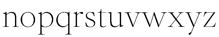 Atacama ThinContrast 26e219c6 Font LOWERCASE