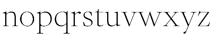 Atacama ThinContrast 8ff478c2 Font LOWERCASE