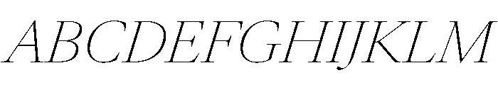 Atacama ThinContrastIta 3e61ce18 Font UPPERCASE