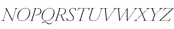 Atacama ThinContrastIta 3e61ce18 Font UPPERCASE