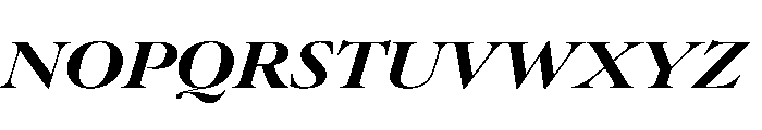 Atacama UExBlkContrastIt E194241e Font UPPERCASE